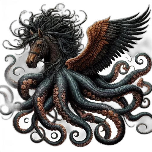 dragon, creature, animal, hair transparent PNG cut-out
