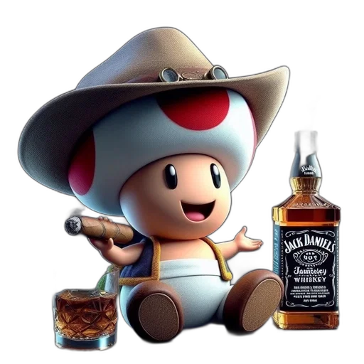 hat, bottle, weapon, concept art transparent PNG cut-out