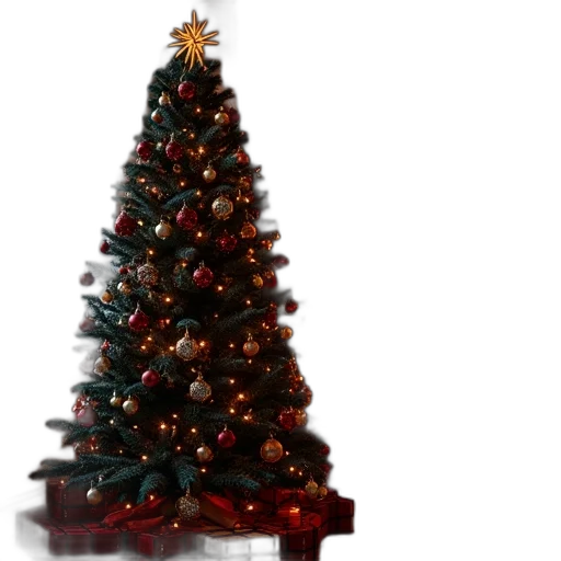 tree, crown, 3d render, photorealistic transparent PNG cut-out