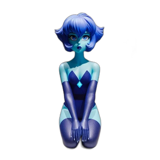 robot, dress, creature, staff transparent PNG cut-out
