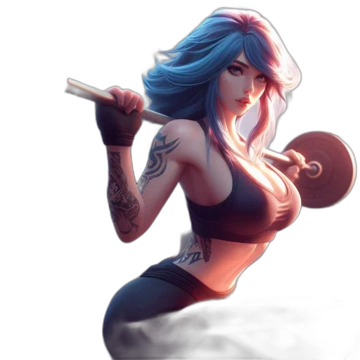 staff, concept art, fantasy art, comic book art transparent PNG cut-out