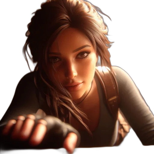 face, weapon, staff, dragon transparent PNG cut-out