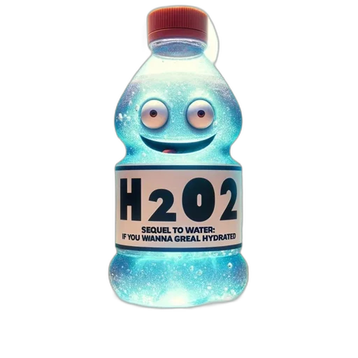 bottle, 3d render, vaporwave, concept art transparent PNG cut-out