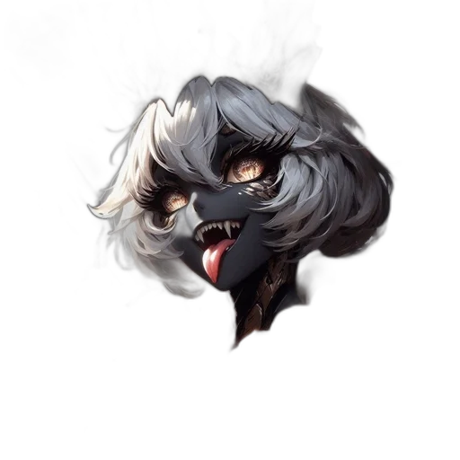 mask, face, creature, hair transparent PNG cut-out