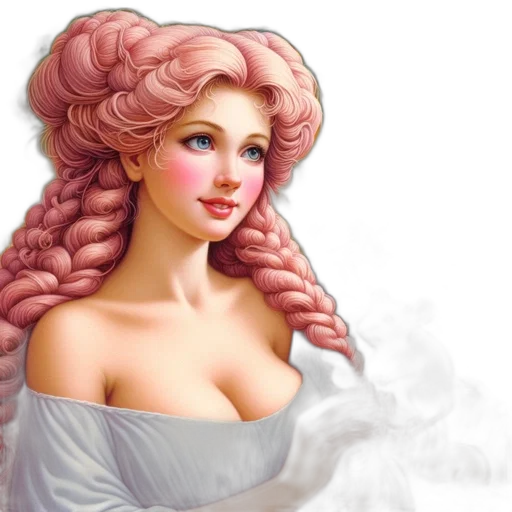 face, fantasy art, photorealistic, concept art transparent PNG cut-out