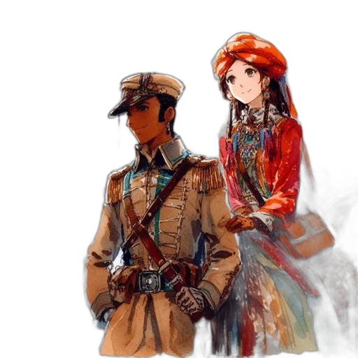 staff, weapon, sword, jacket transparent PNG cut-out