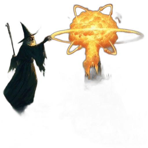 staff, dragon, weapon, creature transparent PNG cut-out