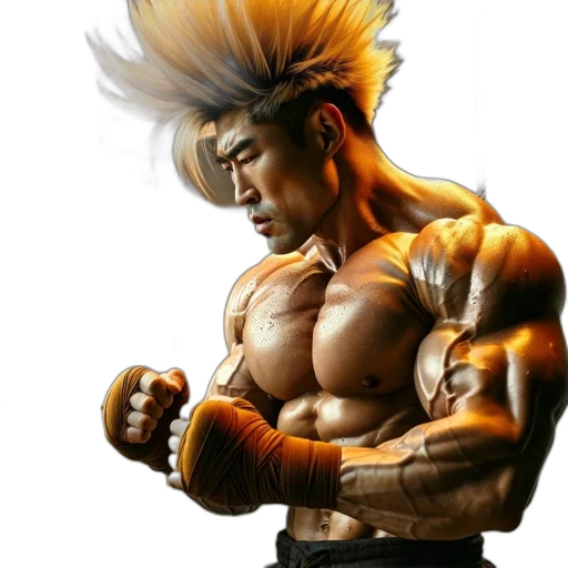 hair, photorealistic, concept art, 3d render transparent PNG cut-out