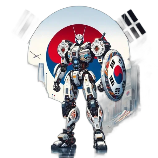 robot, weapon, concept art, pixel art transparent PNG cut-out