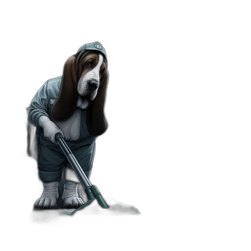 staff, animal, creature, mask transparent PNG cut-out