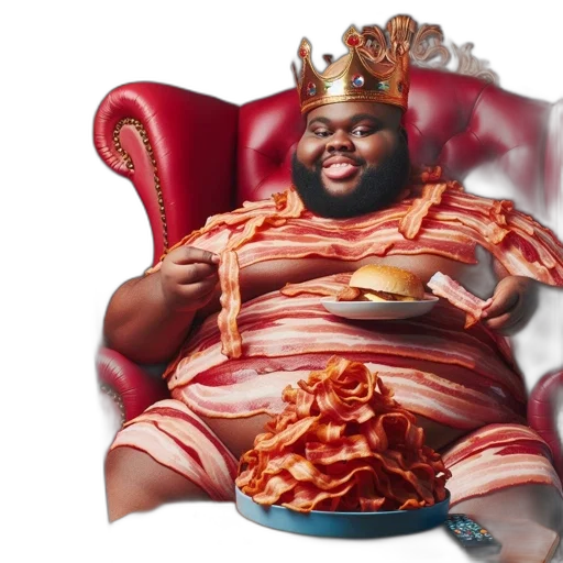 food, crown, photorealistic, concept art transparent PNG cut-out