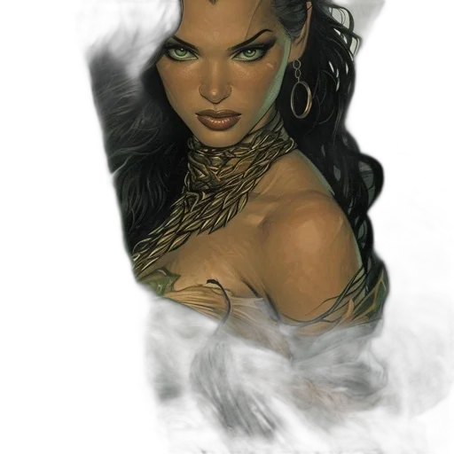 jewelry, comic book art, fantasy art, concept art transparent PNG cut-out