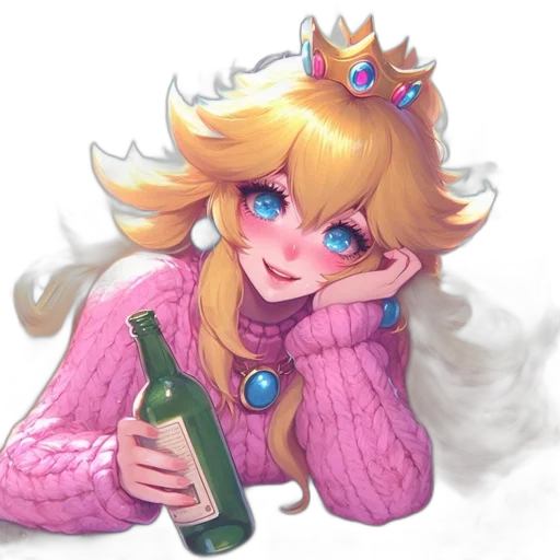 crown, dress, bottle, weapon transparent PNG cut-out