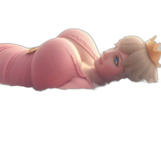 creature, dress, staff, weapon transparent PNG cut-out