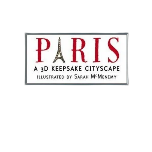 paris, keepsake, cityscape, illustrated transparent PNG cut-out