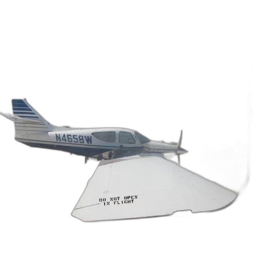 small, airplane, registration, number transparent PNG cut-out
