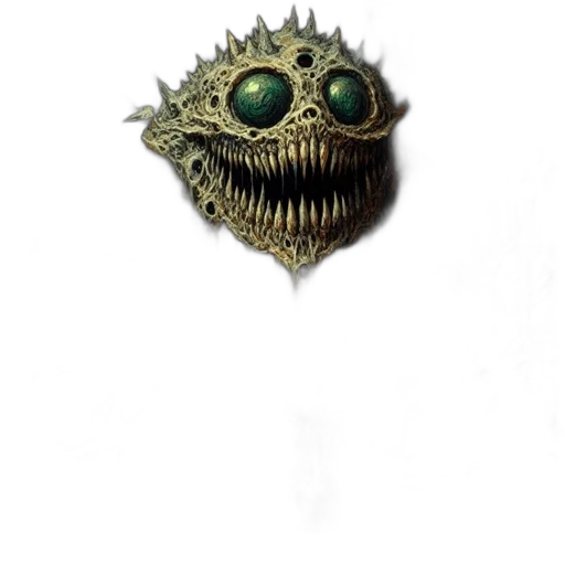 mask, creature, staff, face transparent PNG cut-out