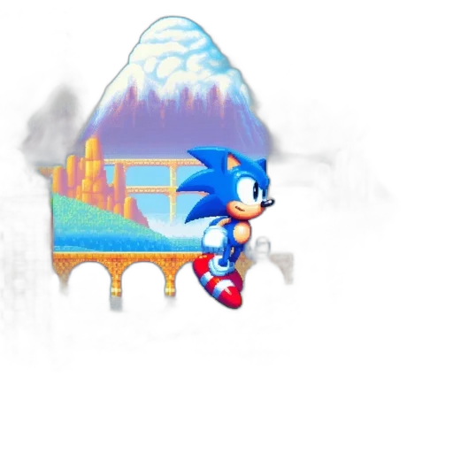 pixel art, concept art, 3d render, fantasy art transparent PNG cut-out