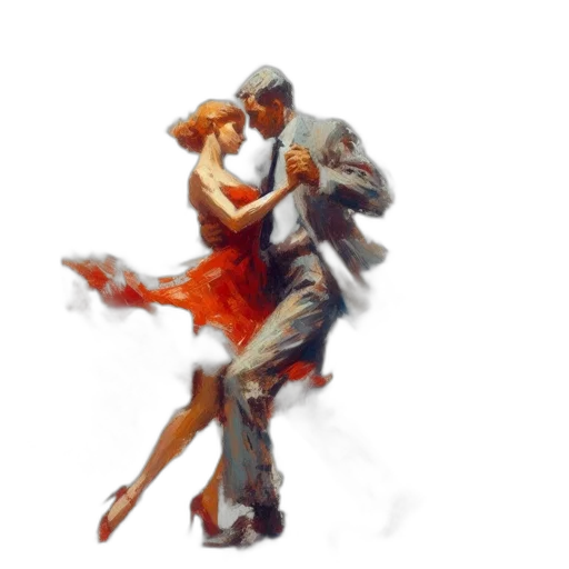 dress, oil painting, photorealistic, concept art transparent PNG cut-out