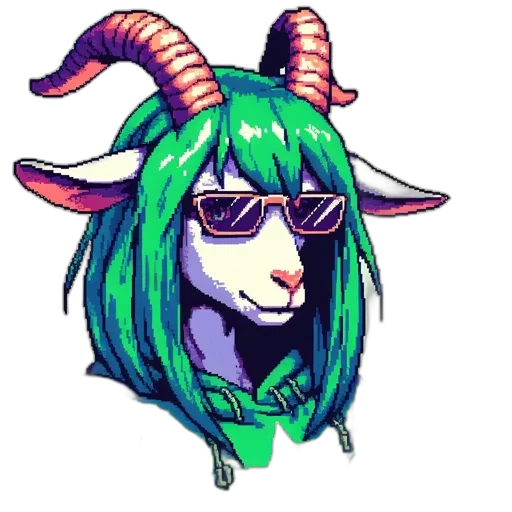 pixel art, vaporwave, cyberpunk, anime transparent PNG cut-out
