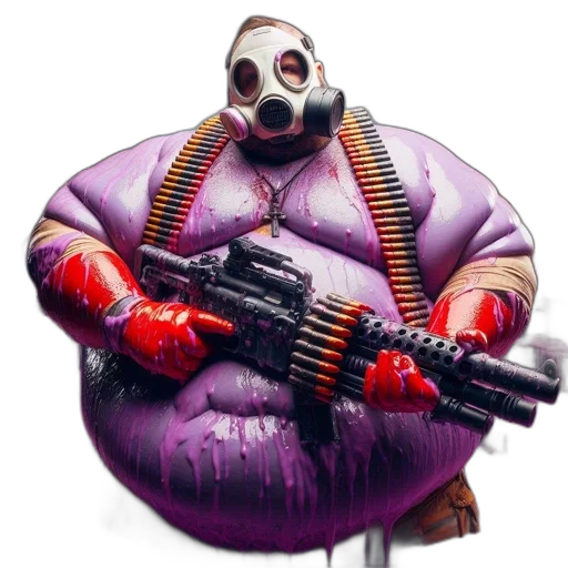 weapon, robot, mask, animal transparent PNG cut-out