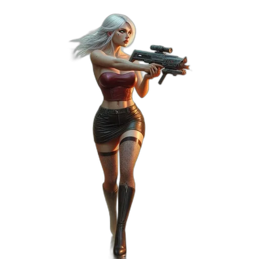 weapon, concept art, pixel art, 3d render transparent PNG cut-out