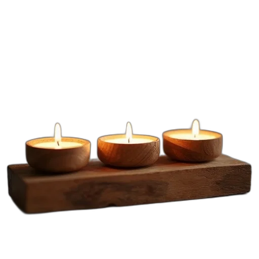 3d render, fire, earth tones, three transparent PNG cut-out