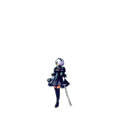 weapon, robot, dress, staff transparent PNG cut-out