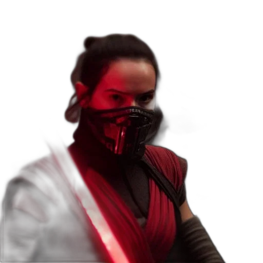 mask, staff, weapon, face transparent PNG cut-out