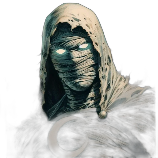 mask, face, creature, staff transparent PNG cut-out