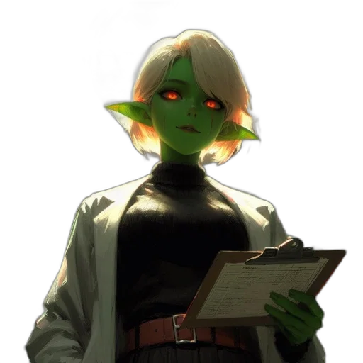 staff, mask, face, creature transparent PNG cut-out