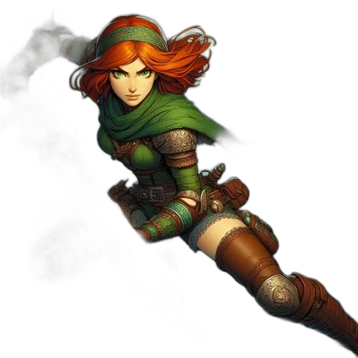 staff, sword, weapon, fantasy art transparent PNG cut-out