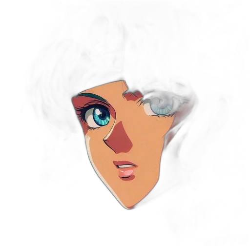face, mask, hair, hat transparent PNG cut-out