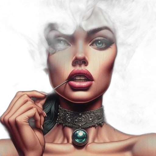 jewelry, mask, face, fantasy art transparent PNG cut-out