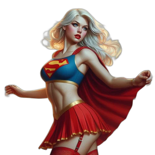 dress, comic book art, fantasy art, concept art transparent PNG cut-out
