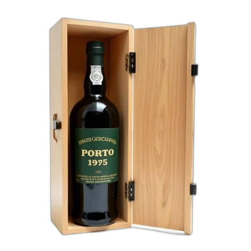 bottle, porto, 1975, wine transparent PNG cut-out