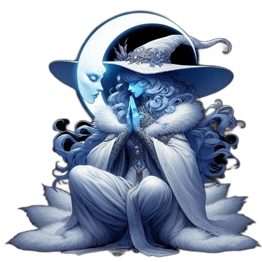 staff, hat, concept art, fantasy art transparent PNG cut-out