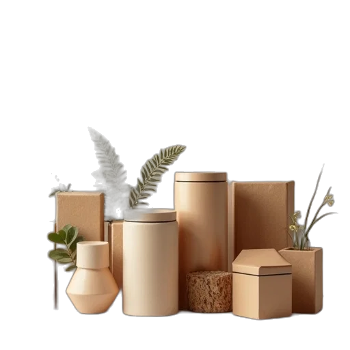 furniture, 3d render, photorealistic, earth tones transparent PNG cut-out