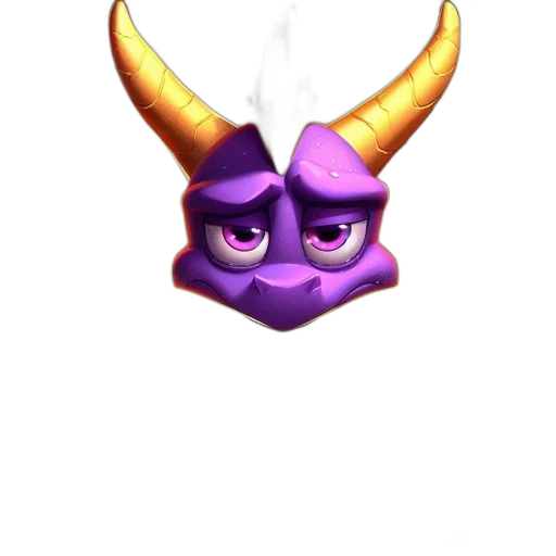 mask, dragon, crown, staff transparent PNG cut-out