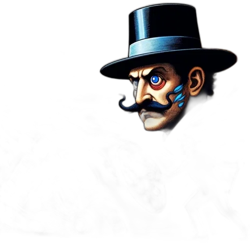 hat, mask, face, staff transparent PNG cut-out