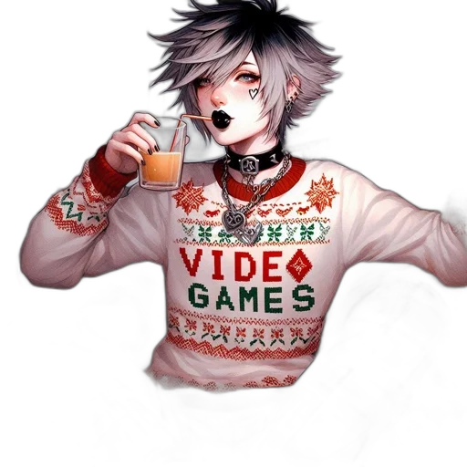 pixel art, anime, vaporwave, concept art transparent PNG cut-out