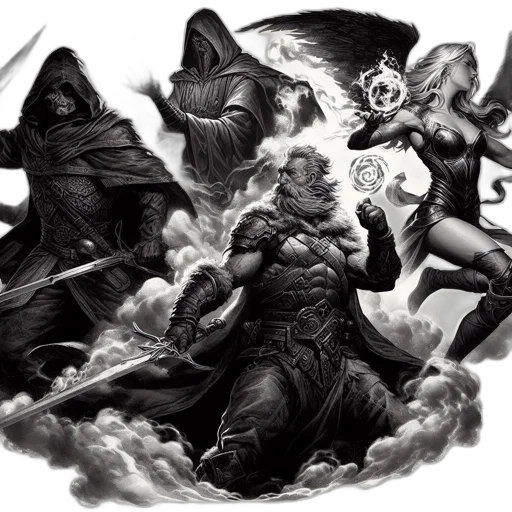 dragon, fantasy art, comic book art, concept art transparent PNG cut-out