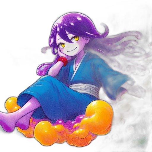 dragon, concept art, watercolor, anime transparent PNG cut-out