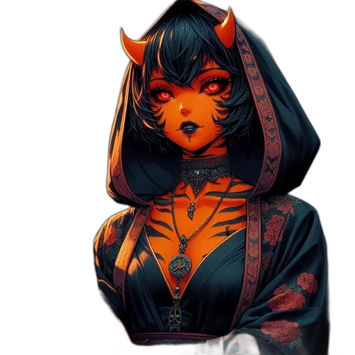 mask, dress, concept art, fantasy art transparent PNG cut-out