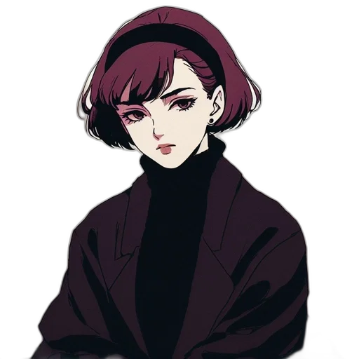 jacket, hat, staff, face transparent PNG cut-out