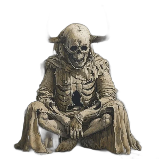 mask, creature, face, staff transparent PNG cut-out