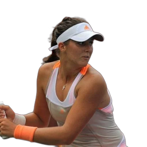 female, tennis, player, wearing transparent PNG cut-out