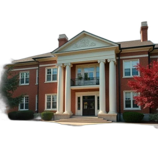 building, staff, 3d render, photorealistic transparent PNG cut-out