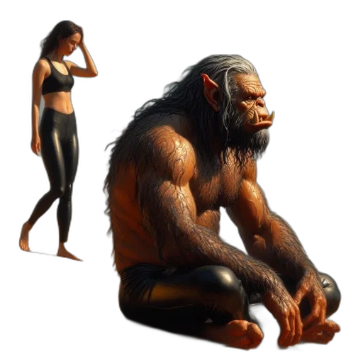 creature, animal, concept art, fantasy art transparent PNG cut-out