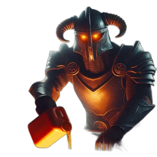 robot, staff, mask, weapon transparent PNG cut-out